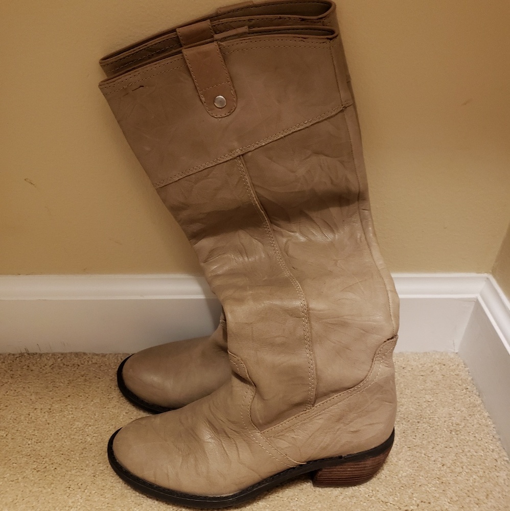 Gianni Bini Tall Leather Boots